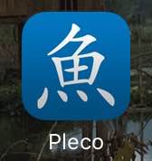 The Pleco Chinese-to-English dictionary.